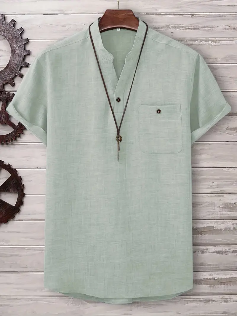 Kieth - Camicia a Maniche Corte Con Tasca Frontale - Image 7