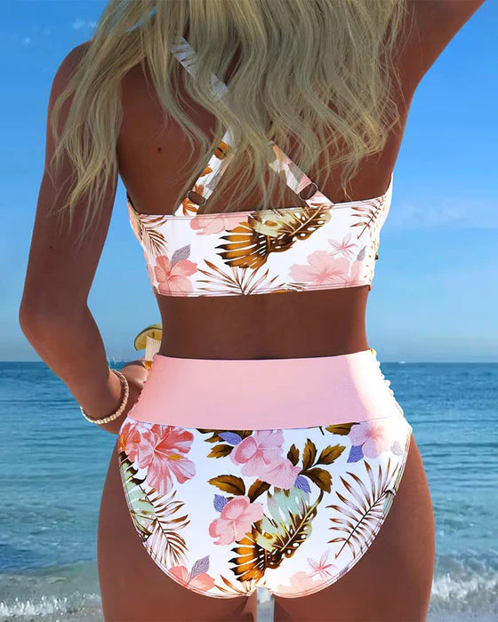 Killiane - Bikini Con Scollo a V e Stampa Floreale - Image 11