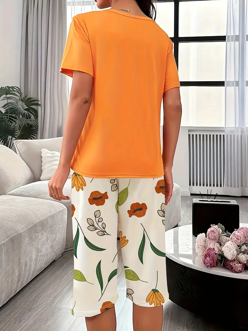 Kinsley - Confortevole Set Abbigliamento Da salotto Con Stampa Floreale - Image 10