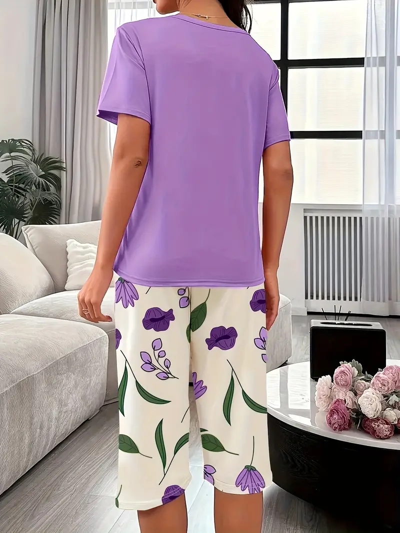 Kinsley - Confortevole Set Abbigliamento Da salotto Con Stampa Floreale - Image 17