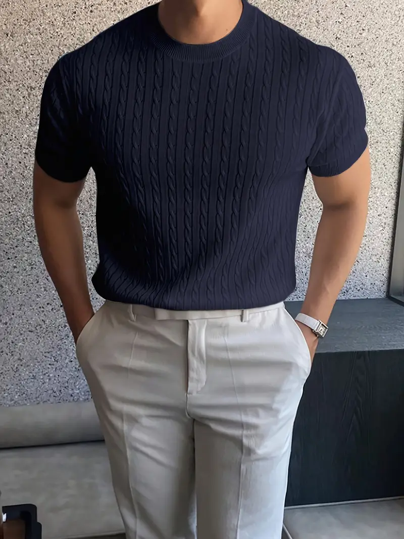 Kiril - Elegante Maglione Lavorato A Maglia