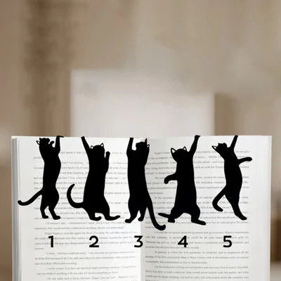 KittyMark - Segnalibri in Metallo a Forma di Gatto - Image 8