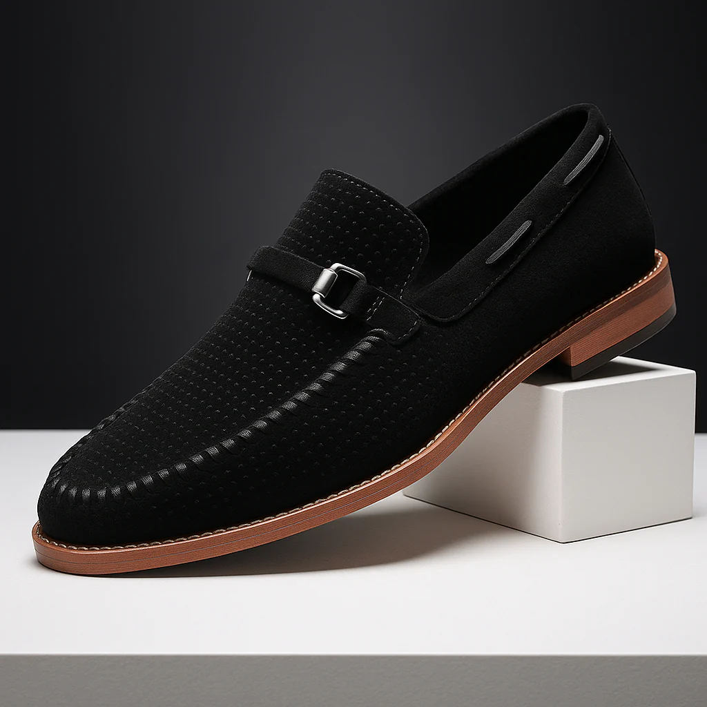 Kliment - Mocassini Casual Antiscivolo In Pelle Scamosciata