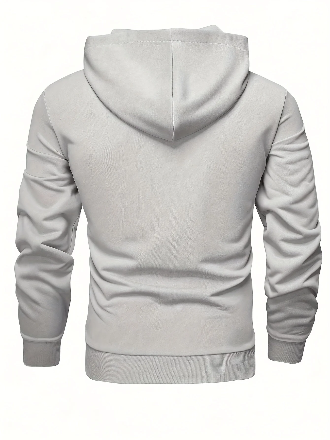 Klod - Felpa Con Cappuccio e Bottoni a Maniche Lunghe Casual - Image 10