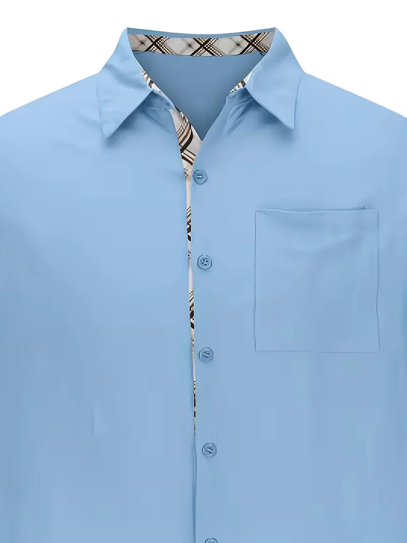 Kolby - Camicia a Quadri Patchwork Con Tasca - Image 10