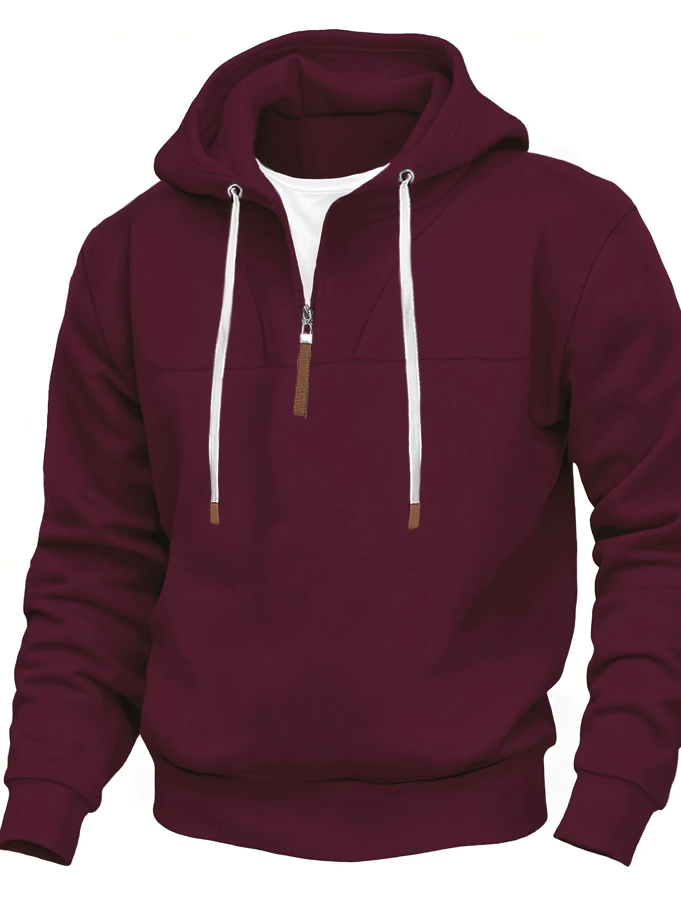 Kolton - Felpa Con Cappuccio E Mezza Zip - Image 5