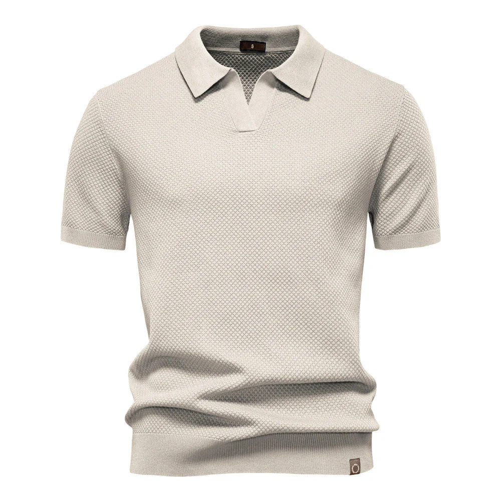 Kostas - Elegante Polo a Maniche Corte Camicia - Image 11