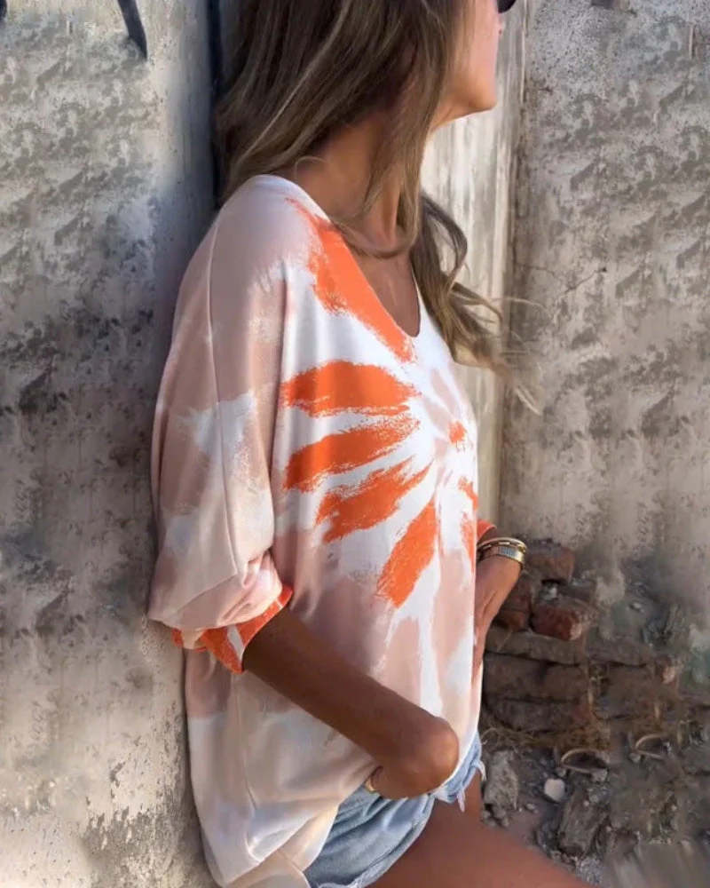 Kriselle - Top Casual con Scollo Rotondo - Image 2