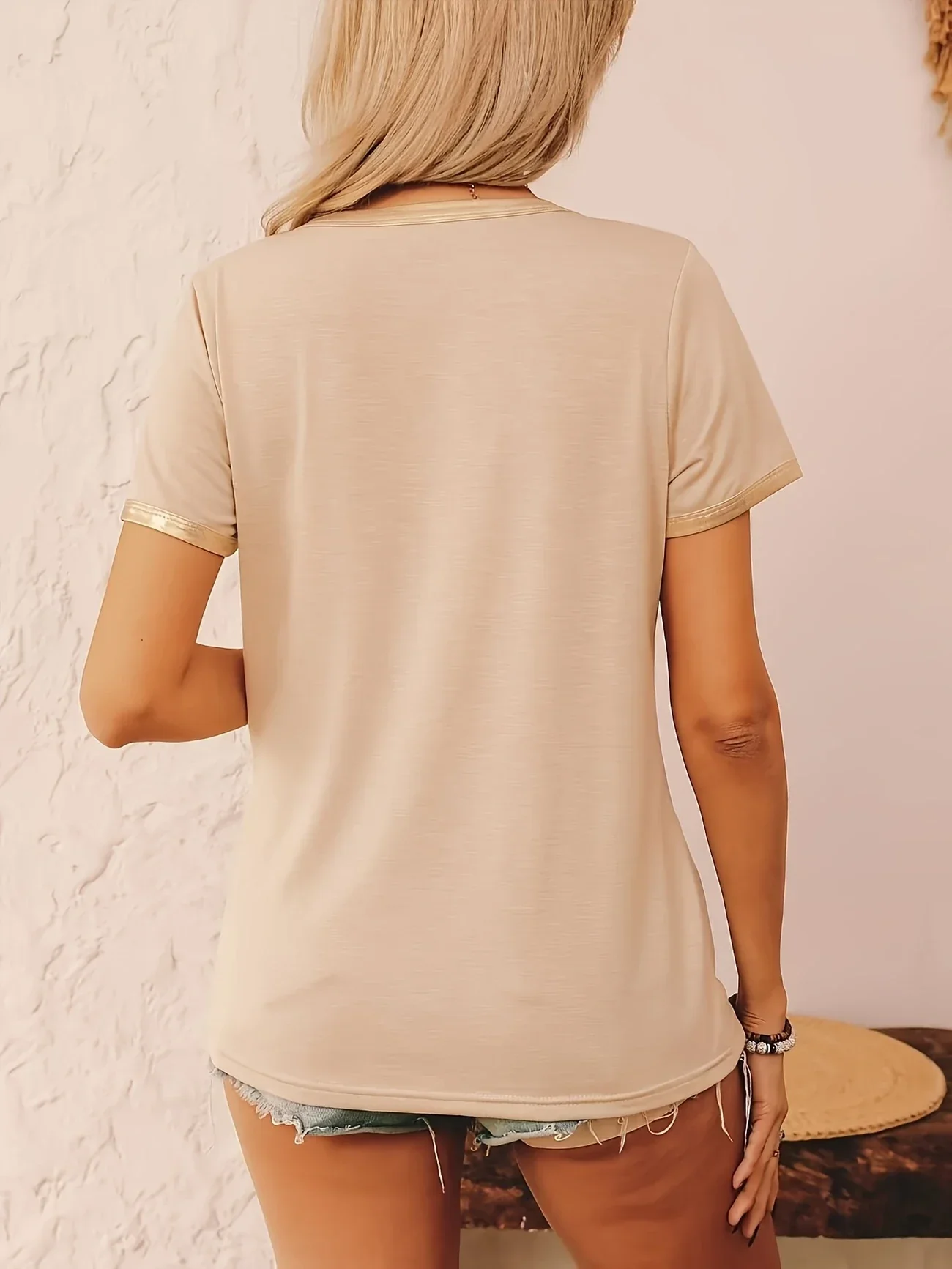 Krissy - T-Camicia Casuale Girocollo - Image 12