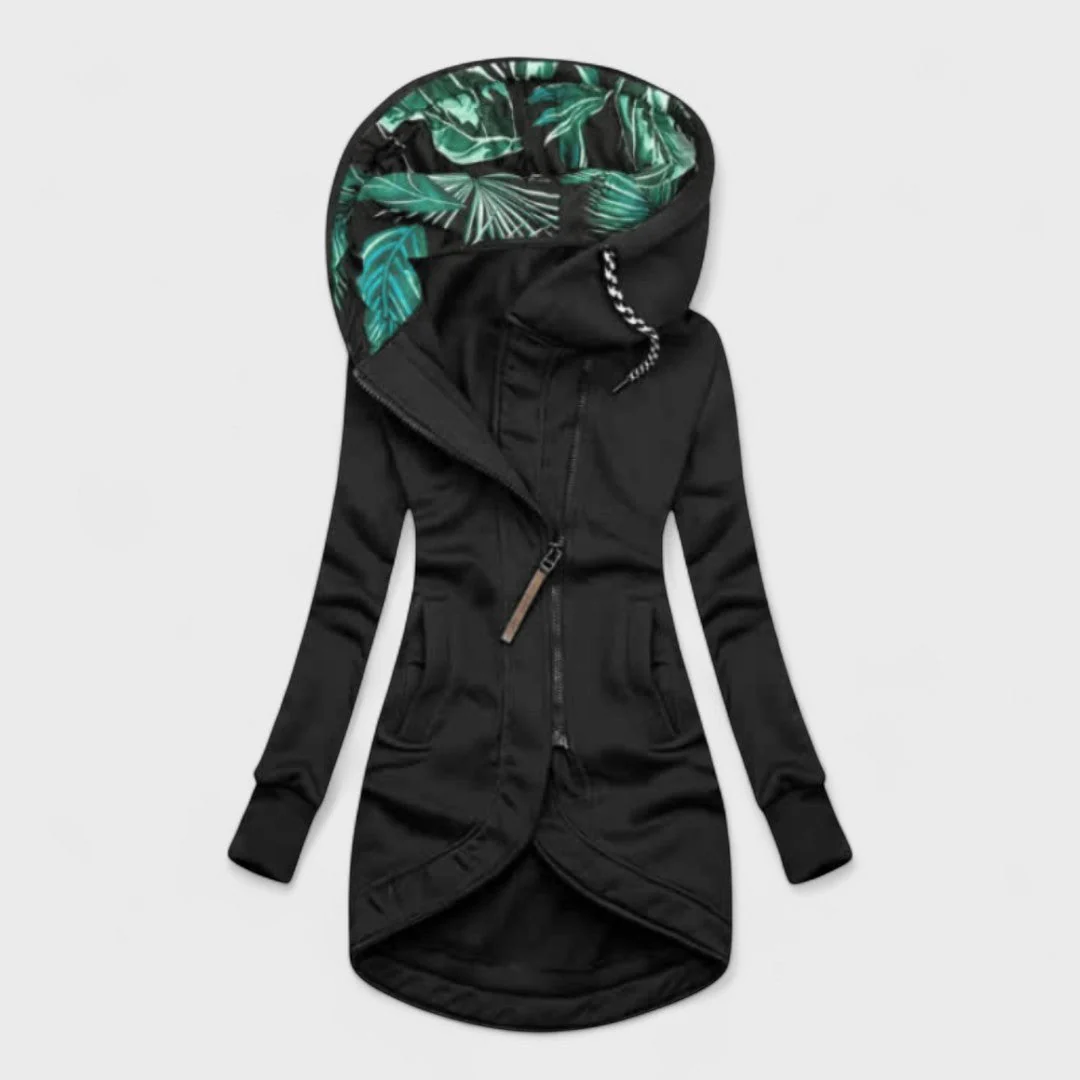 Kristanna - Cappotto Invernale Con Zip Asimmetrica - Image 6