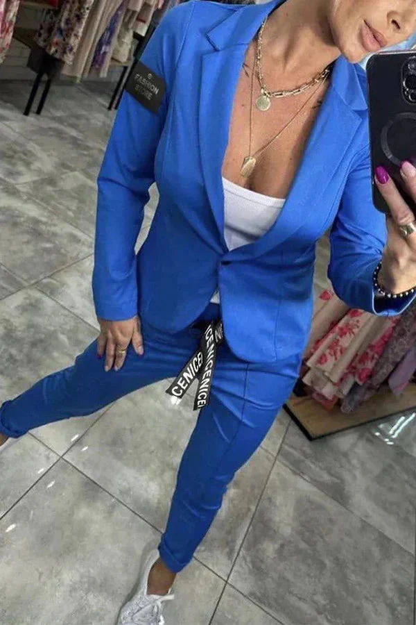 Kseniya - Elegante Set Di Blazer E Pantaloni - Image 4