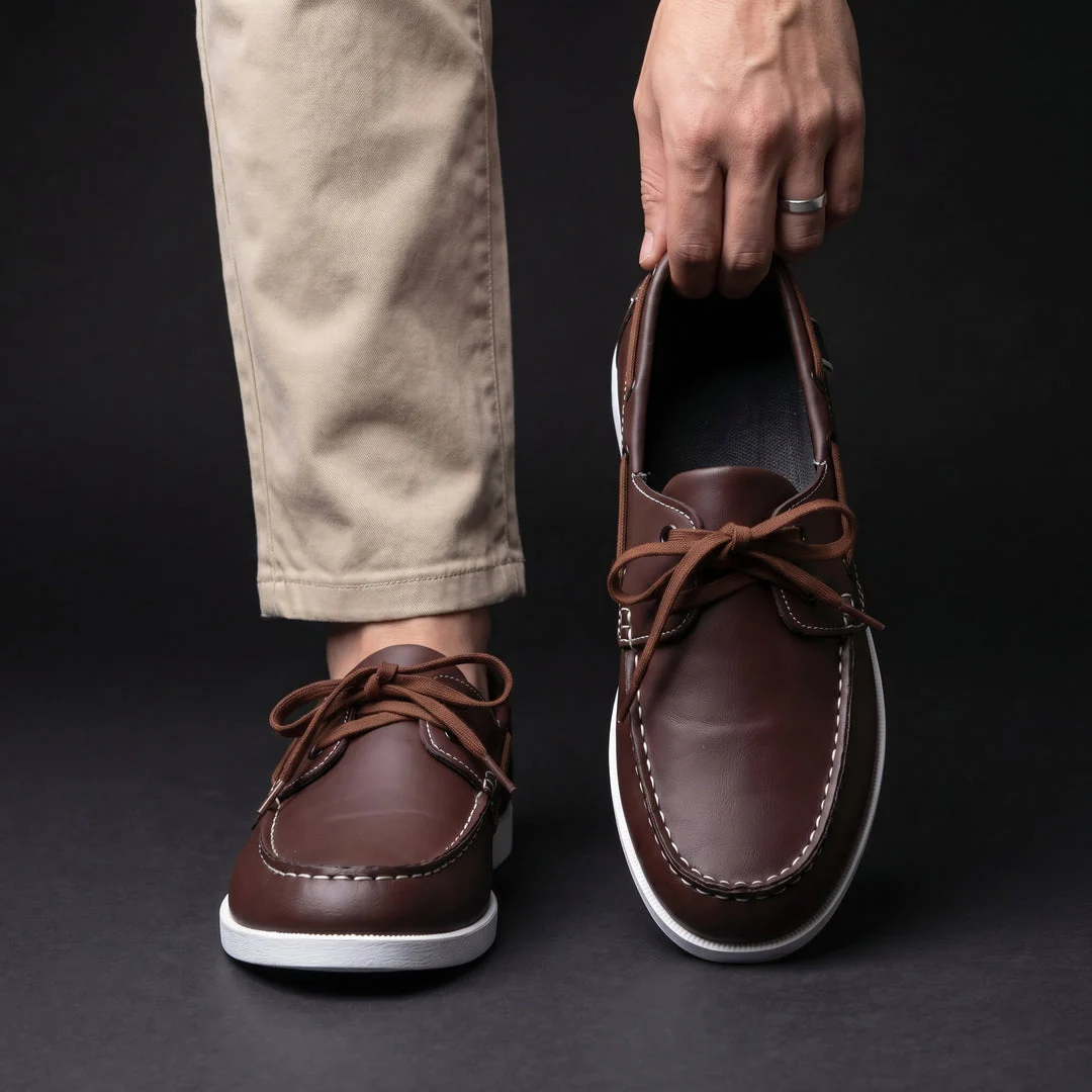 Kuachner - Scarpa da Barca Con Allacciatura Frontale - Image 7