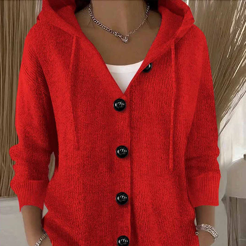 Kumari - Giacca Cardigan a Maniche lunghe Con Bottoni - Image 3