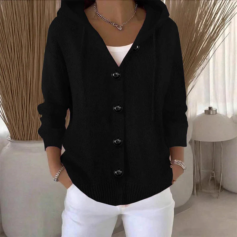 Kumari - Giacca Cardigan a Maniche lunghe Con Bottoni - Image 5