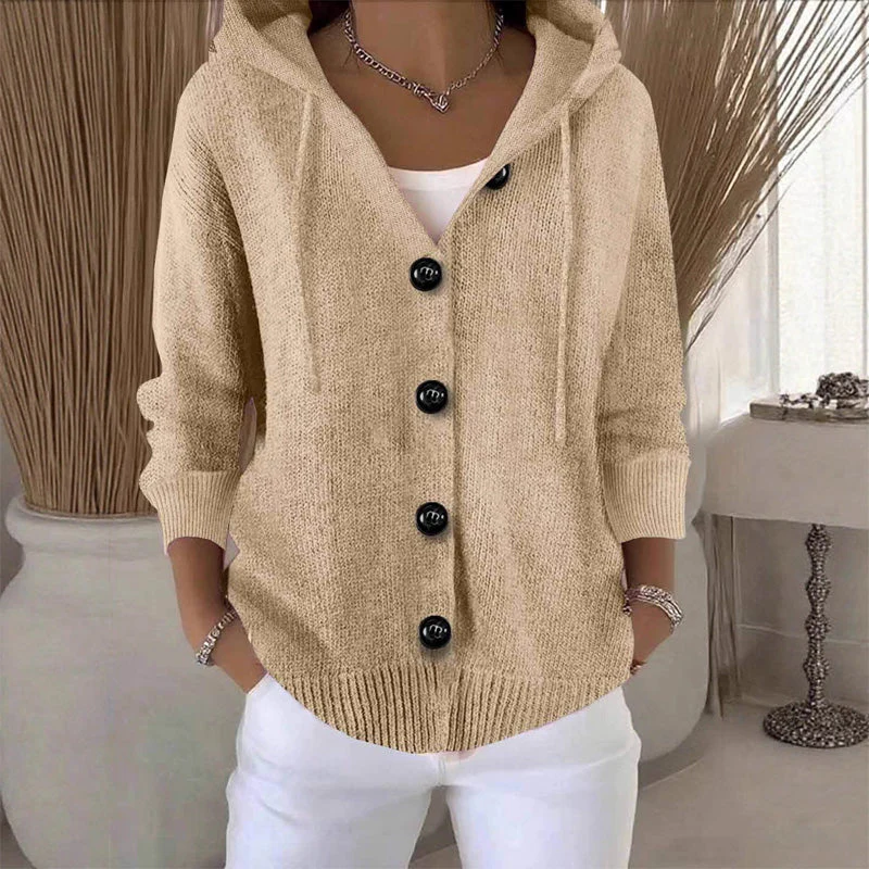 Kumari - Giacca Cardigan a Maniche lunghe Con Bottoni - Image 6