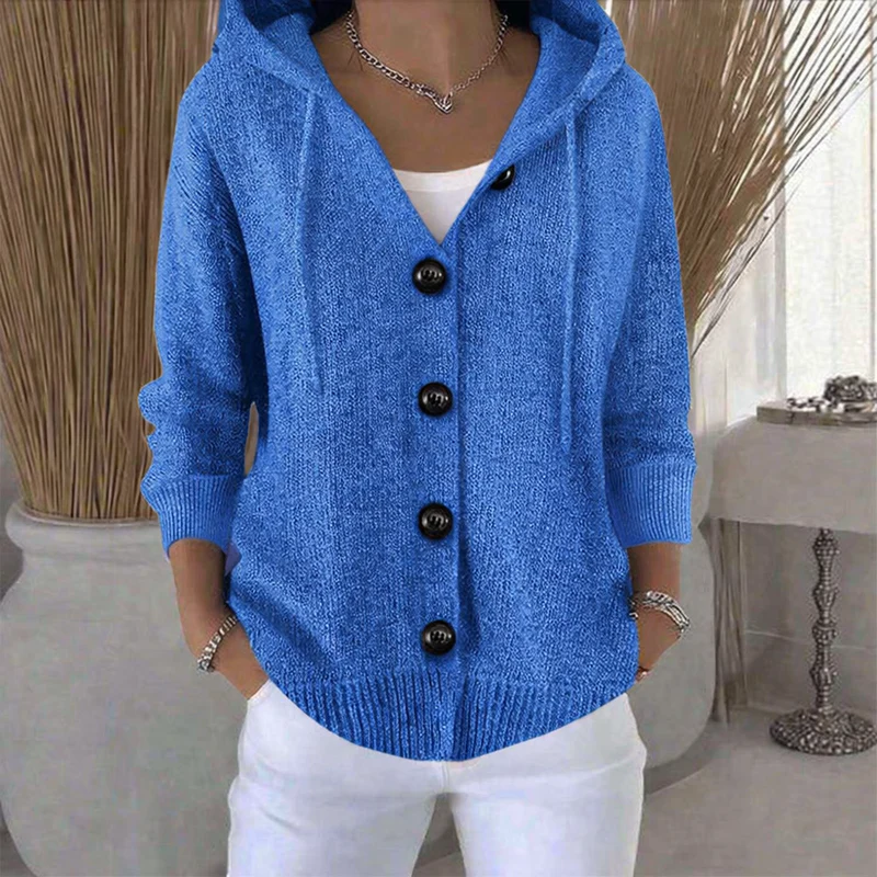 Kumari - Giacca Cardigan a Maniche lunghe Con Bottoni - Image 7