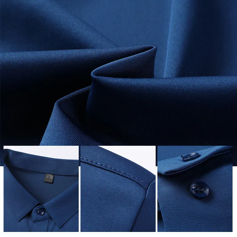 Kusek - Elegante Rughe Gratis Maglietta Elasticizzata - Image 10