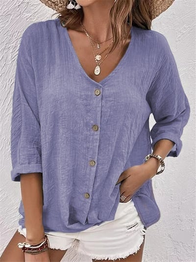 Kyra - Camicia Con Scollo a V - Image 3