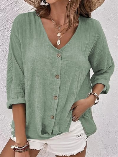 Kyra - Camicia Con Scollo a V - Image 5