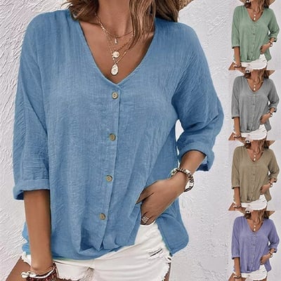 Kyra - Camicia Con Scollo a V - Image 6