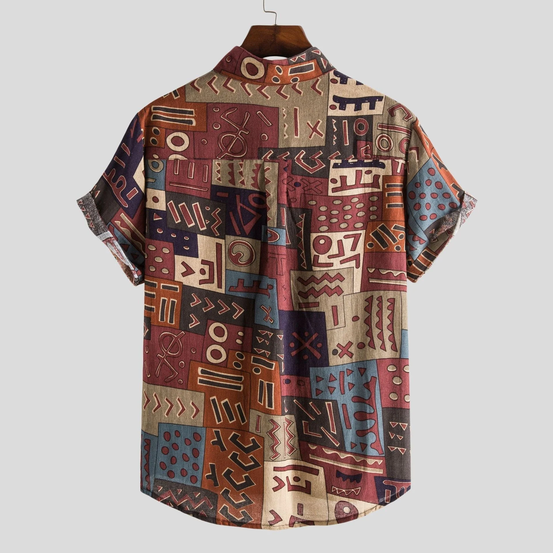 Lachlan - T-Camicia Elegante Con Bottoni - Image 5