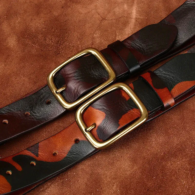 Lacy - Cintura in Vera Pelle Mimetica - Image 4