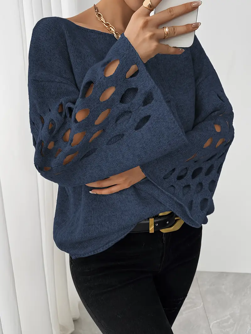 Lanola - Maglione Casual Con Maniche a Campana - Image 3