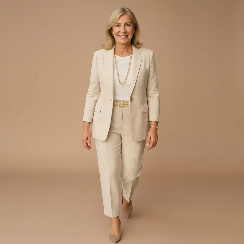 Laurena - Elegante Completo Estivo a Due Pezzi
