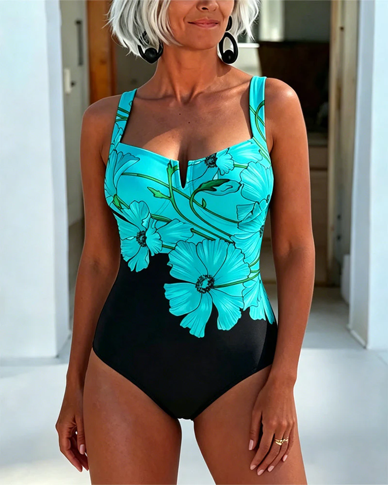 Laury - Costume Da Bagno Intero Con Scollo Quadrato - Image 3