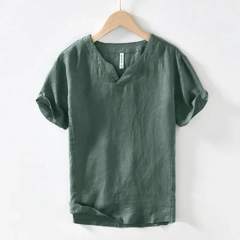 Lech - Camicia Estiva in Lino