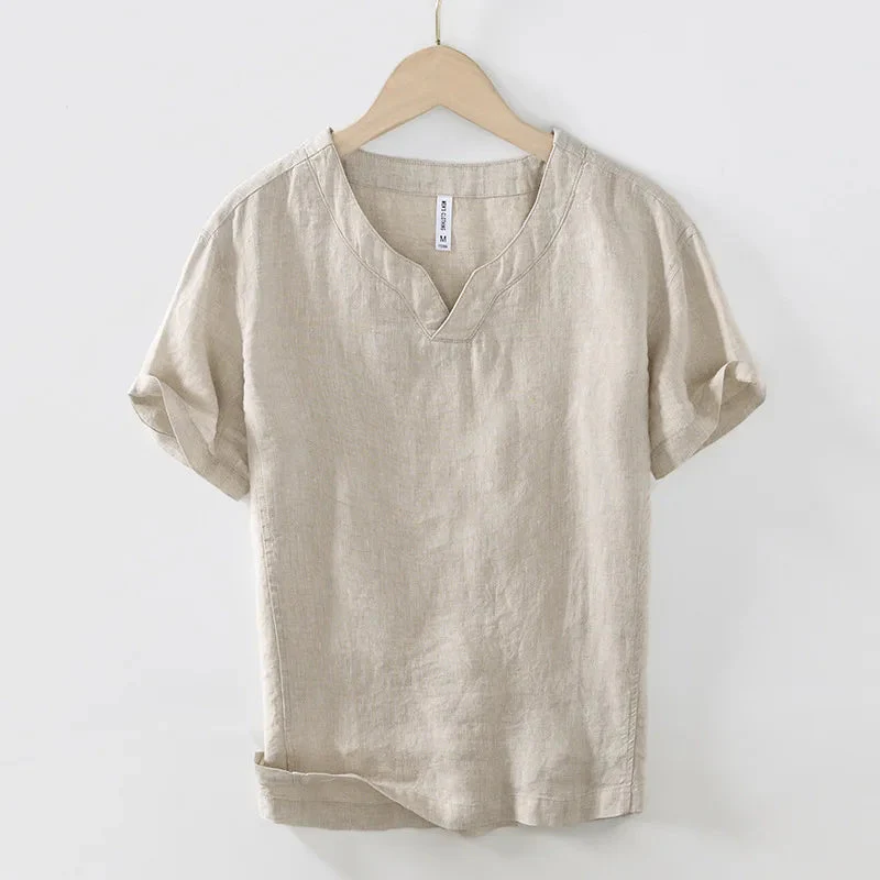 Lech - Camicia Estiva in Lino - Image 4