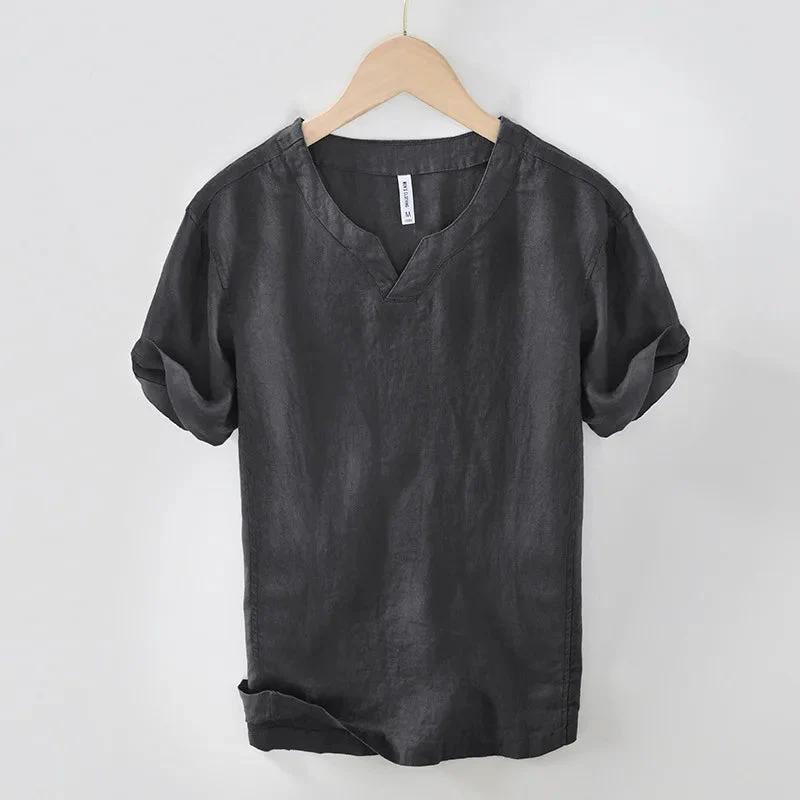 Lech - Camicia Estiva in Lino - Image 5