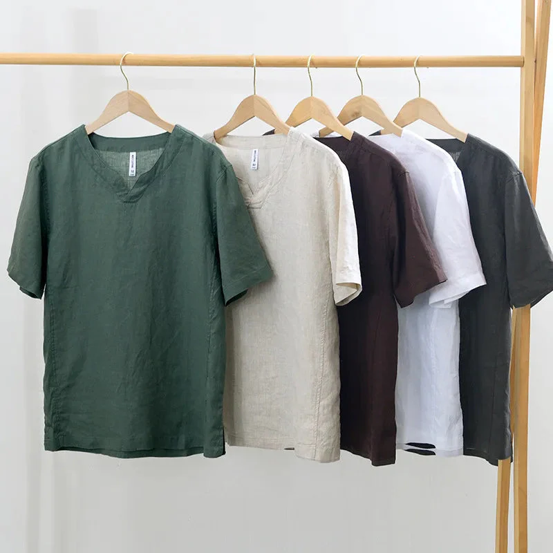 Lech - Camicia Estiva in Lino - Image 6
