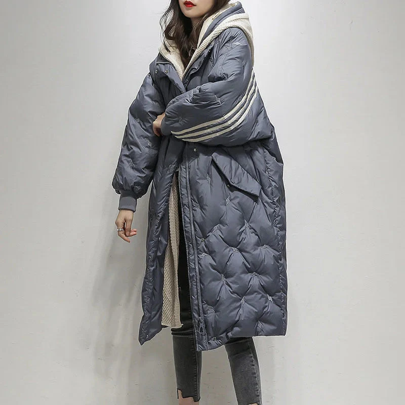 Lesley – Cappotto Trapuntato con Cappuccio - Image 3