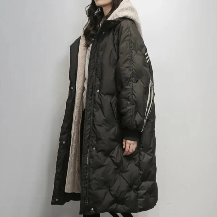Lesley – Cappotto Trapuntato con Cappuccio - Image 6