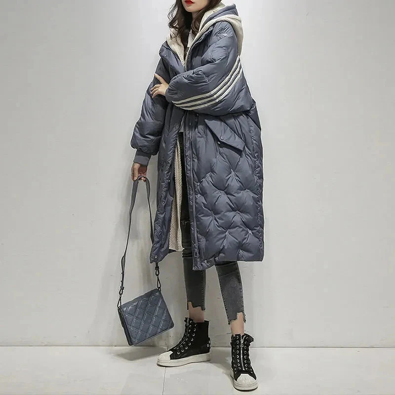 Lesley – Cappotto Trapuntato con Cappuccio - Image 9
