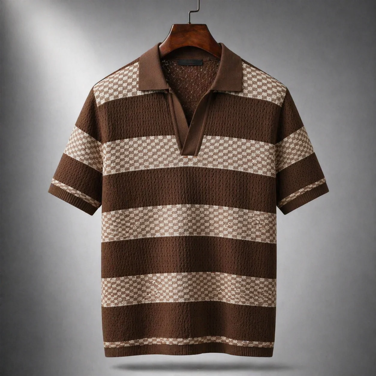 Leunard - Polo in maglia a righe - Image 5