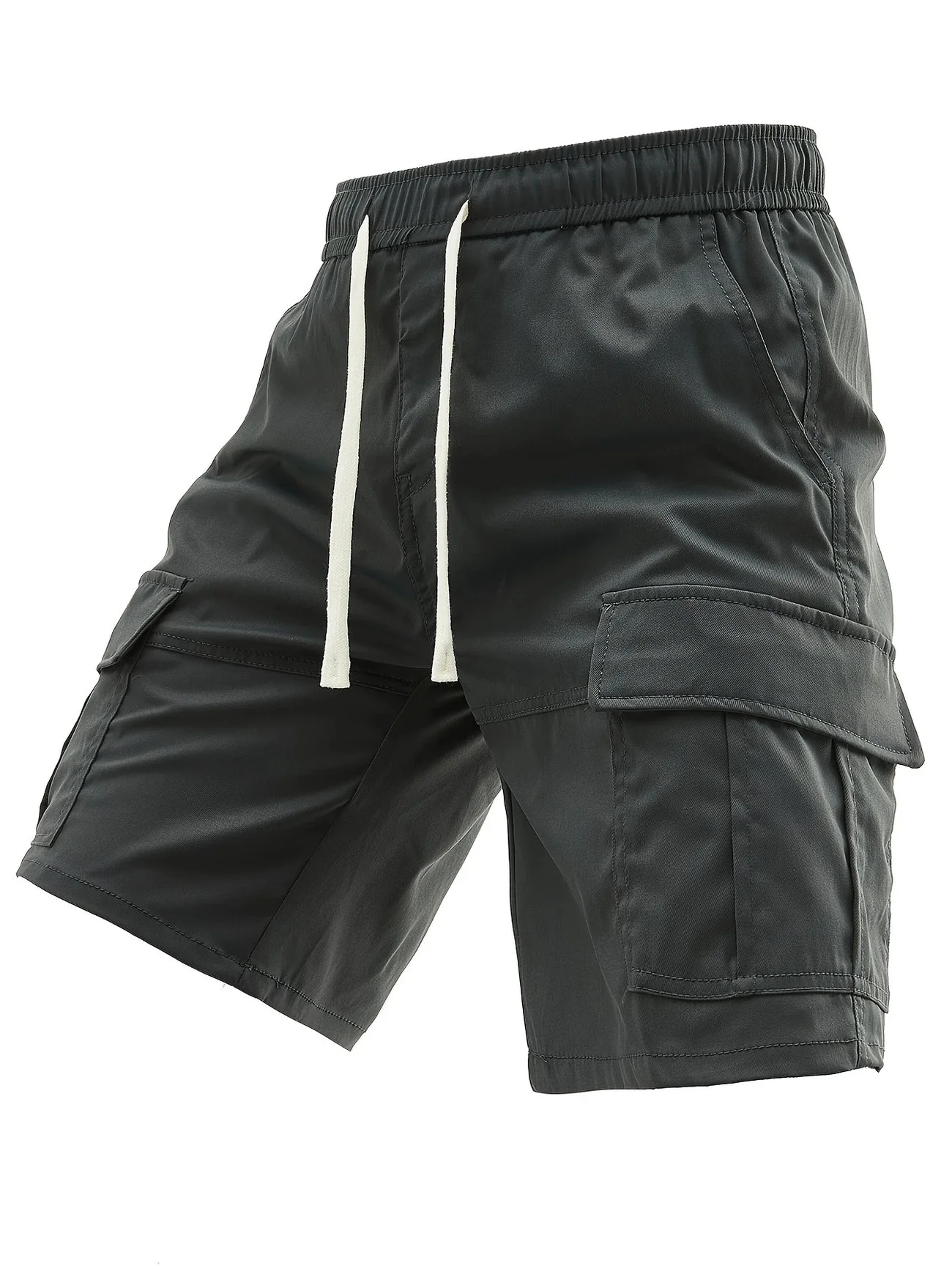 Lewand - Eleganti Pantaloncini Cargo Dalla Vestibilità Morbida Con Tasche Laterali - Image 10