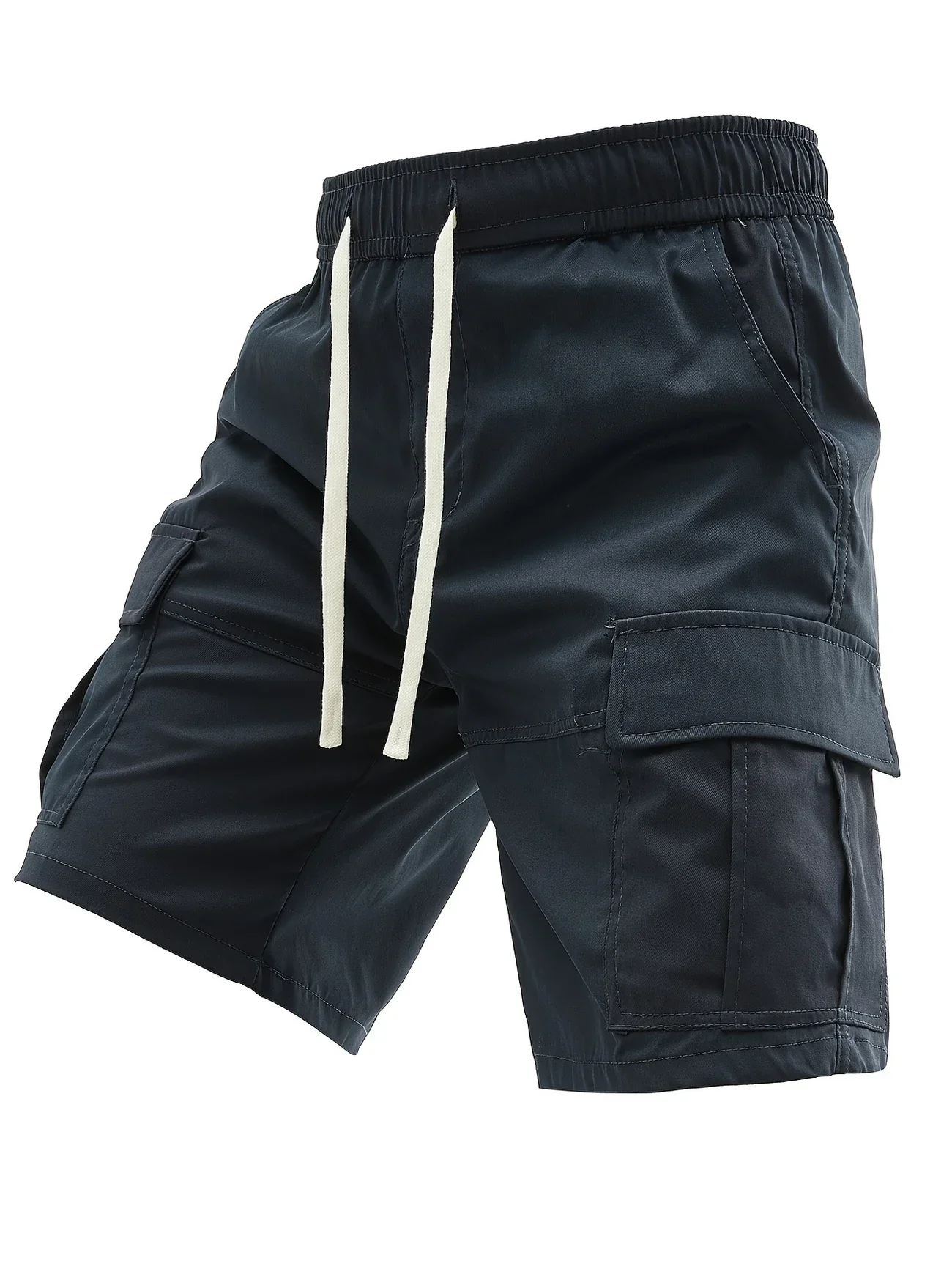 Lewand - Eleganti Pantaloncini Cargo Dalla Vestibilità Morbida Con Tasche Laterali - Image 14