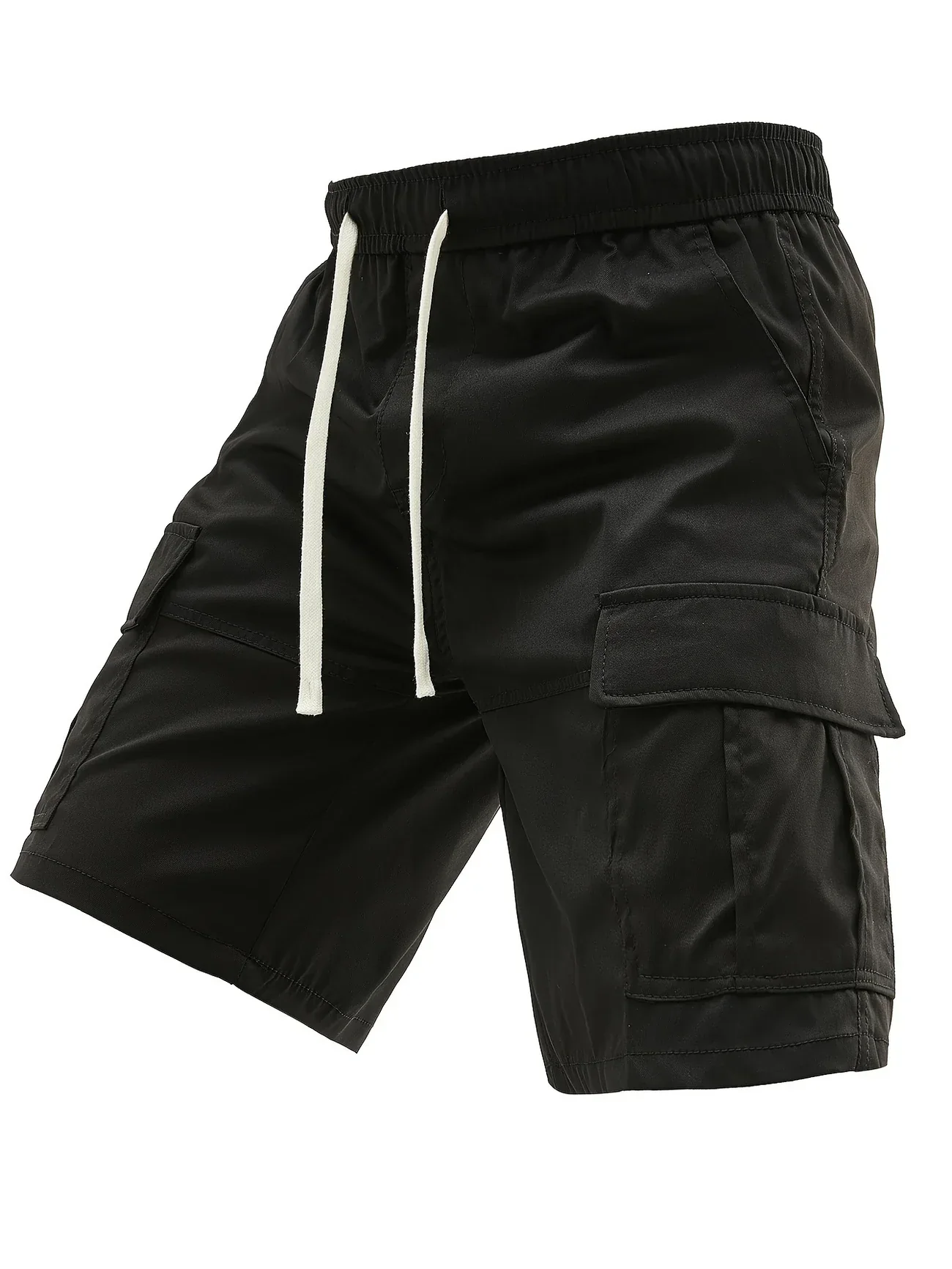 Lewand - Eleganti Pantaloncini Cargo Dalla Vestibilità Morbida Con Tasche Laterali - Image 17