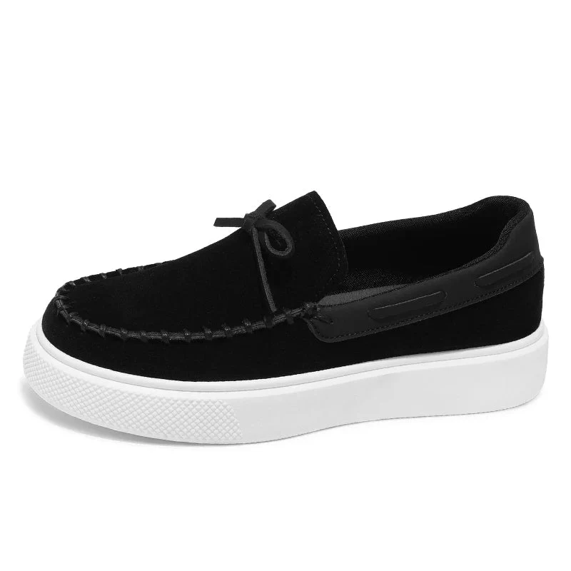 Lewas - Eleganti Scarpe in Pelle Scamosciata - Image 3