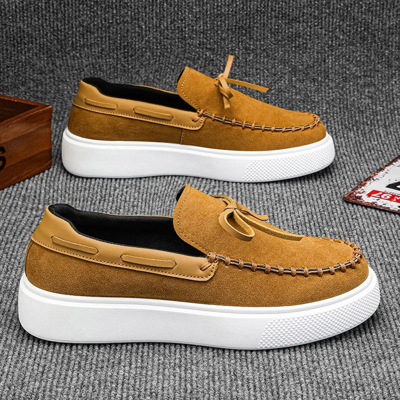 Lewas - Eleganti Scarpe in Pelle Scamosciata - Image 6