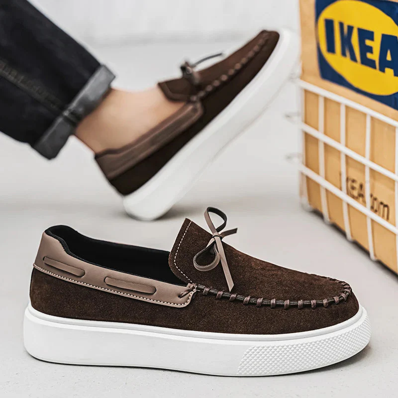Lewas - Eleganti Scarpe in Pelle Scamosciata - Image 8