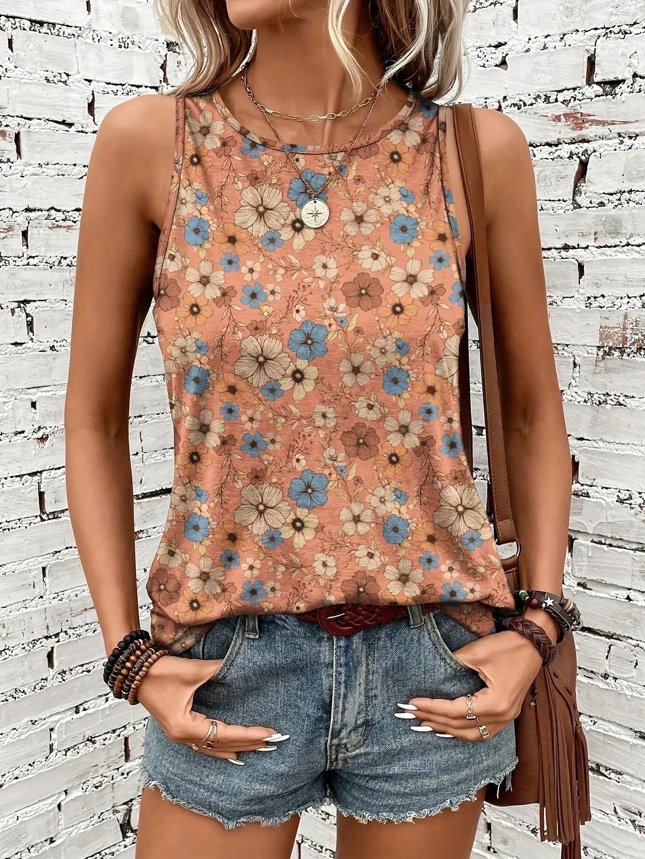 Lilou - Top Estivo Casual Con Stampa Floreale - Image 22