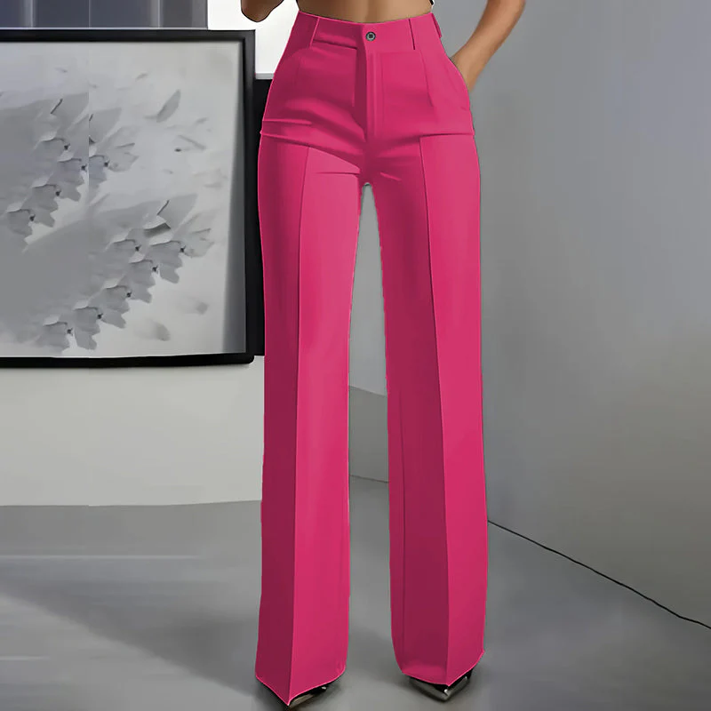 Linaya - Pantaloni Eleganti a Vita Alta - Image 7