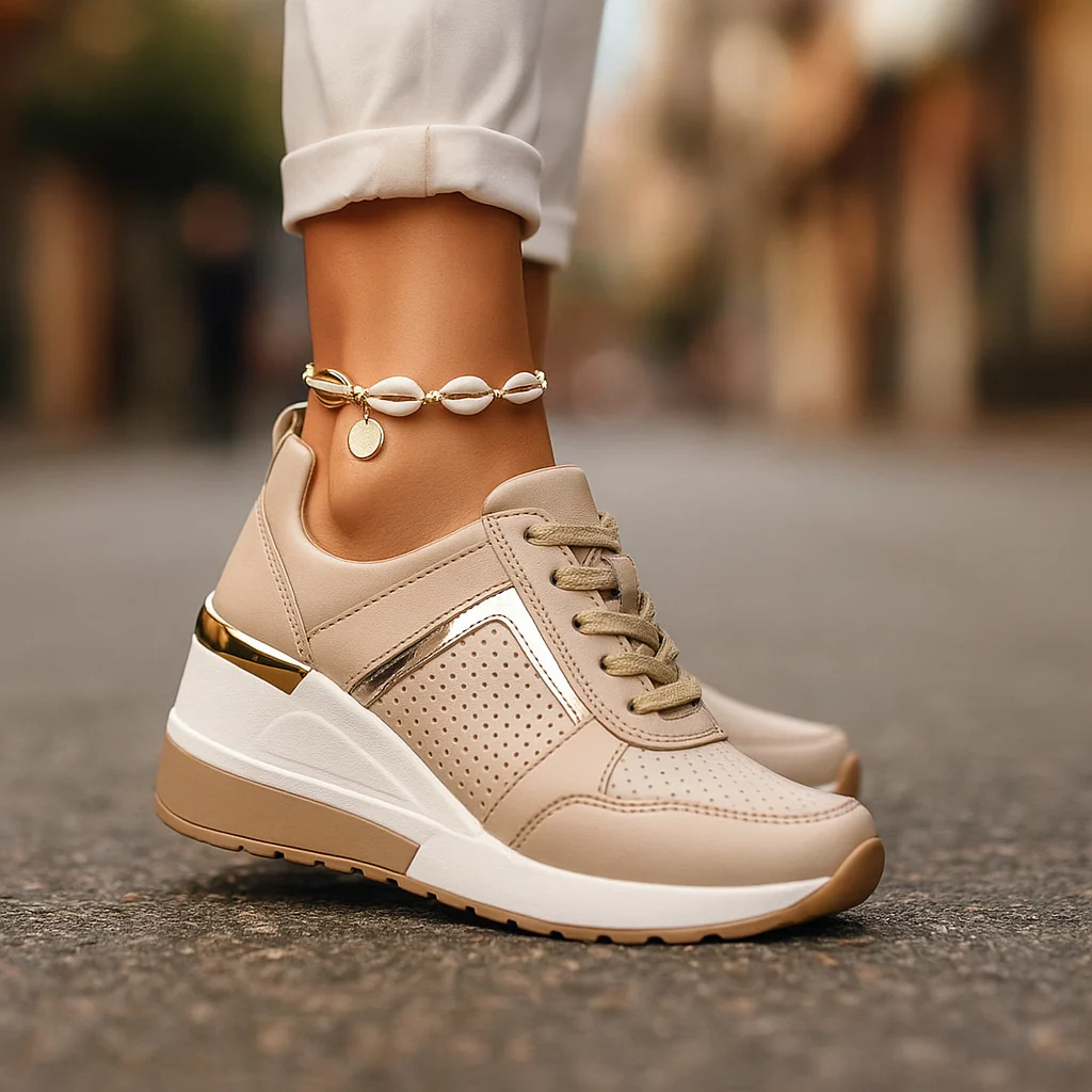 Lindsay - Informale Allacciare Scarpa da ginnastica - Image 5