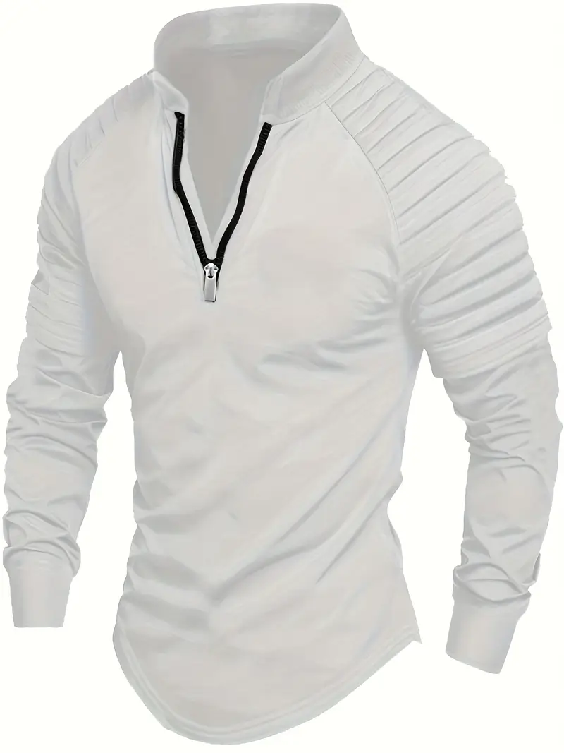 Linwood - Polo a Maniche Lunghe Con Cerniera