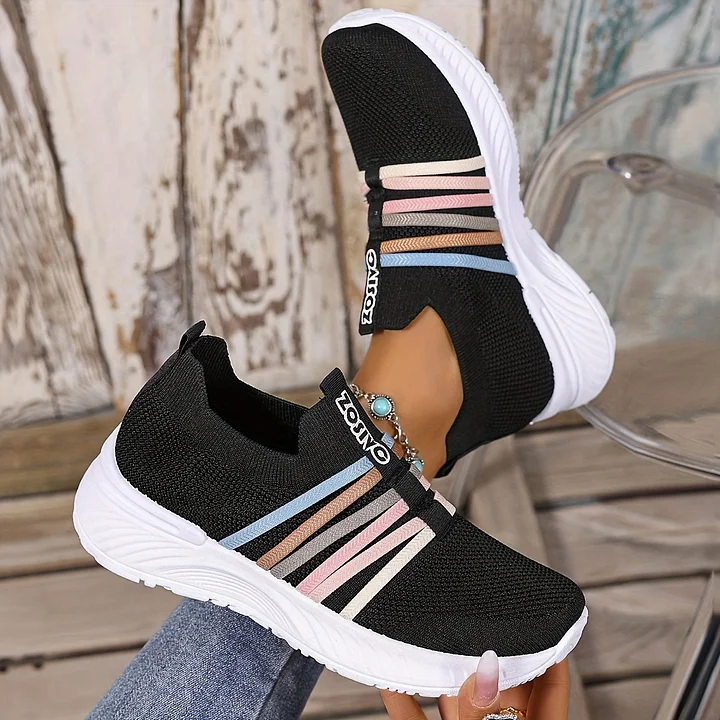 Lioray - Sneaker Casual a Righe - Image 12