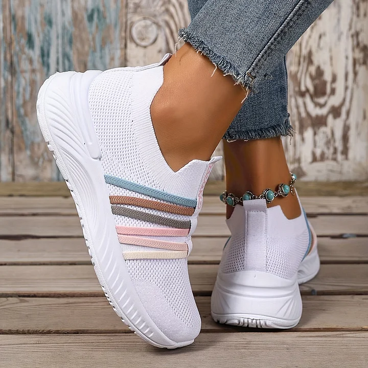 Lioray - Sneaker Casual a Righe - Image 15