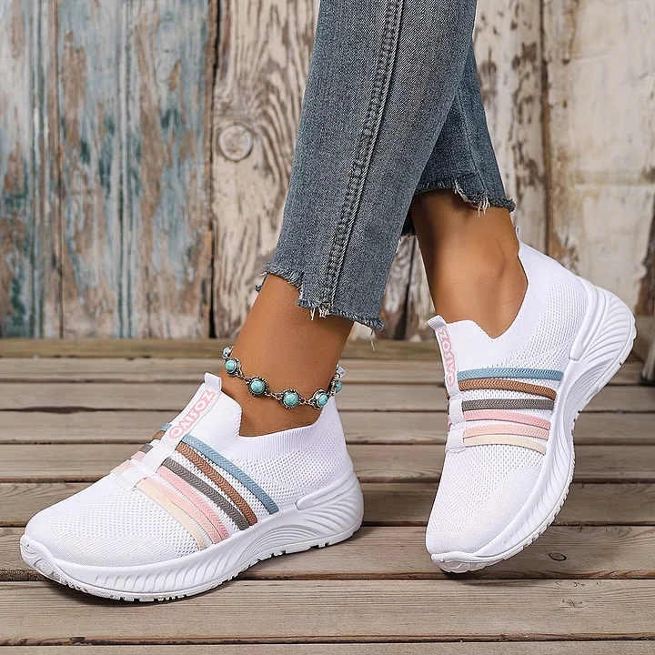 Lioray - Sneaker Casual a Righe - Image 4